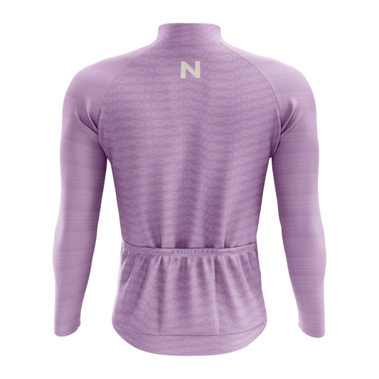 Nordvelo Chainlink Men Long Sleeve Jersey - Heather rear