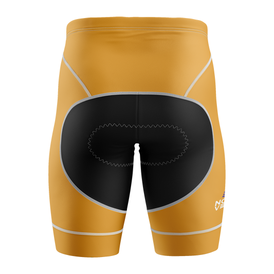 Nordvelo Circuit Women Cycling Shorts - Saffron rear