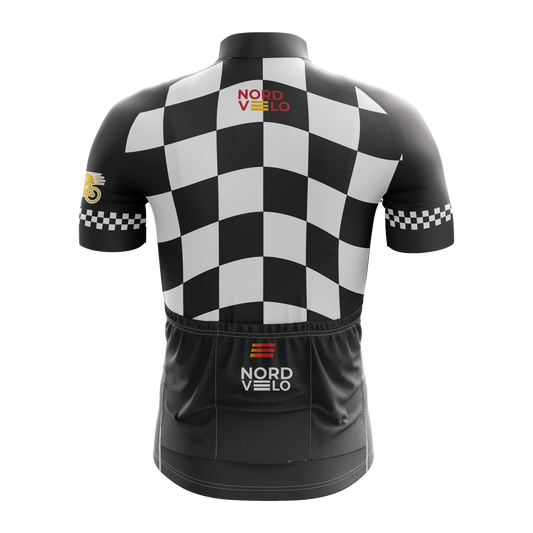 Nordvelo Circuit Men Short Sleeve Jersey - Ember rear