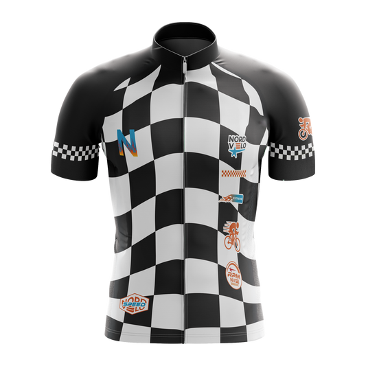 Nordvelo Circuit Men Short Sleeve Jersey - Frostfire front