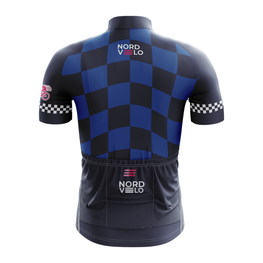 Nordvelo Circuit Men Short Sleeve Jersey - Marine rear