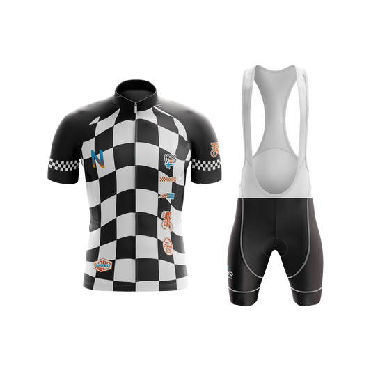 Nordvelo Circuit Men Short Sleeve Kit - Frostfire front