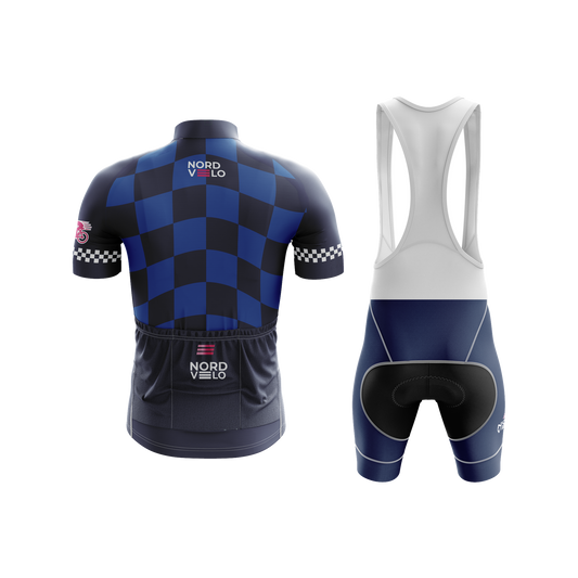 Nordvelo Circuit Men Short Sleeve Kit - Marine rear