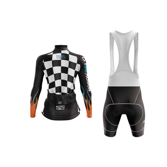 Nordvelo Circuit Women Long Sleeve Kit - Frostfire rear