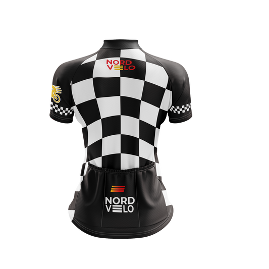 Nordvelo Circuit Women Short Sleeve Jersey - Ember rear