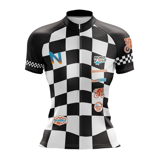 Nordvelo Circuit Women Short Sleeve Jersey - Frostfire front