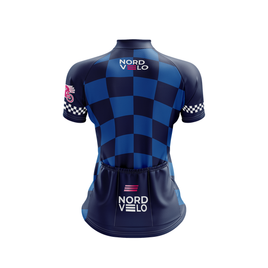Nordvelo Circuit Women Short Sleeve Jersey - Marine rear