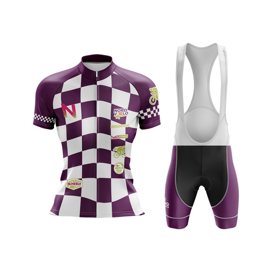 Nordvelo Circuit Women Short Sleeve Kit - Amethyst front