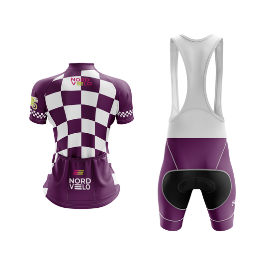 Nordvelo Circuit Women Short Sleeve Kit - Amethyst rear
