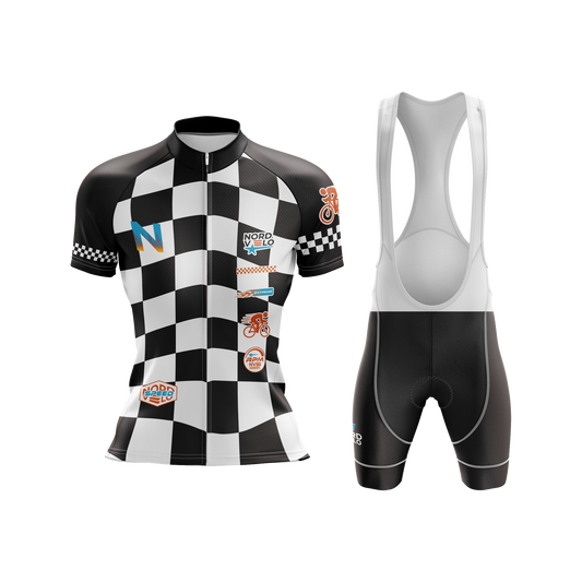 Nordvelo Circuit Women Short Sleeve Kit - Frostfire front