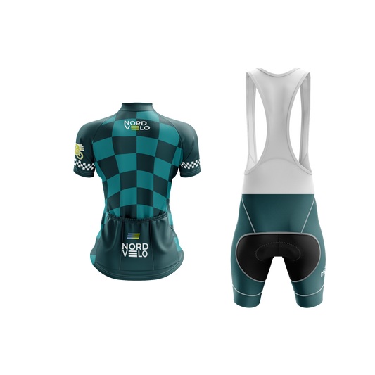 Nordvelo Circuit Women Short Sleeve Kit - Jade rear