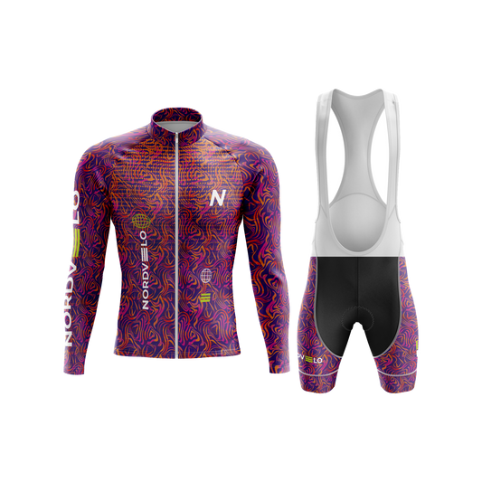 Nordvelo Contour Men Long Sleeve Kit - Nebula front