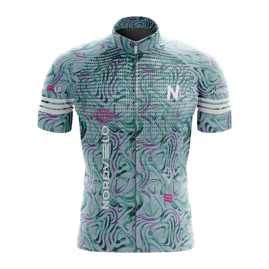 Nordvelo Contour Men Short Sleeve Jersey - Mint front