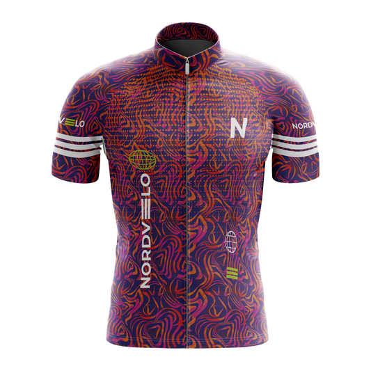 Nordvelo Contour Men Short Sleeve Jersey - Nebula front