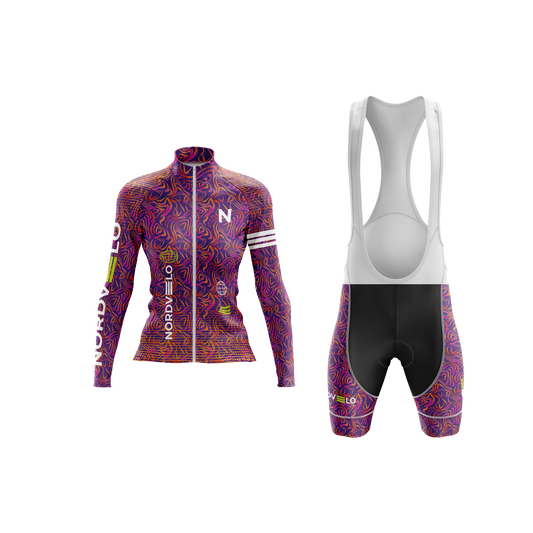 Nordvelo Contour Women Long Sleeve Kit - Nebula front