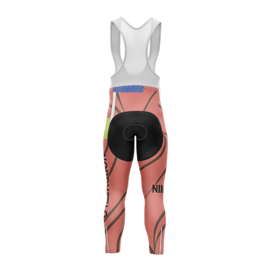Nordvelo Current Women Bib Tights - Clay rear