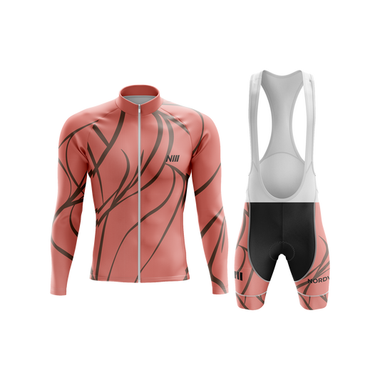 Nordvelo Current Men Long Sleeve Kit - Clay front