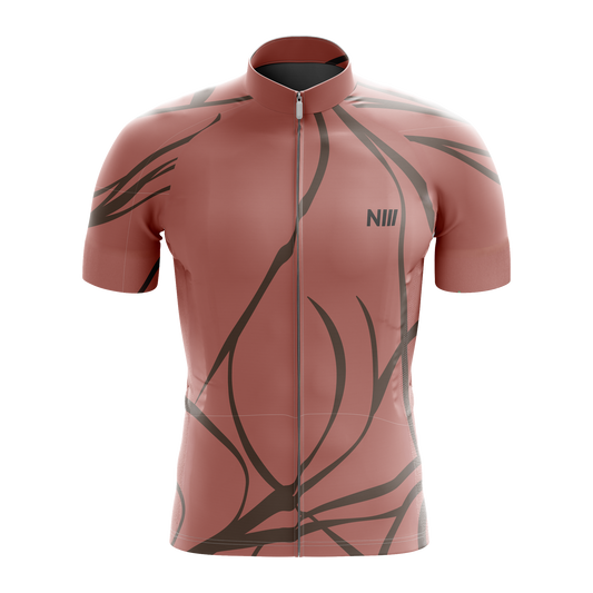 Nordvelo Current Men Short Sleeve Jersey - Clay front