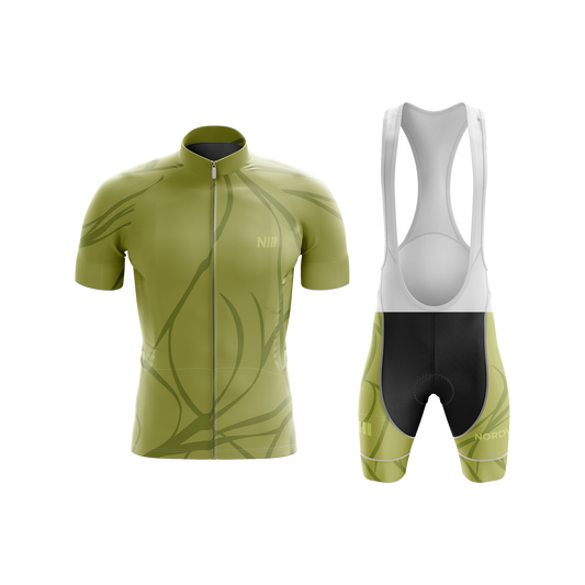 Nordvelo Current Men Short Sleeve Kit - Olive front