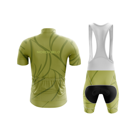 Nordvelo Current Men Short Sleeve Kit - Olive rear