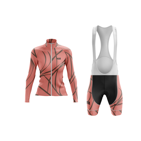 Nordvelo Current Women Long Sleeve Kit - Clay front