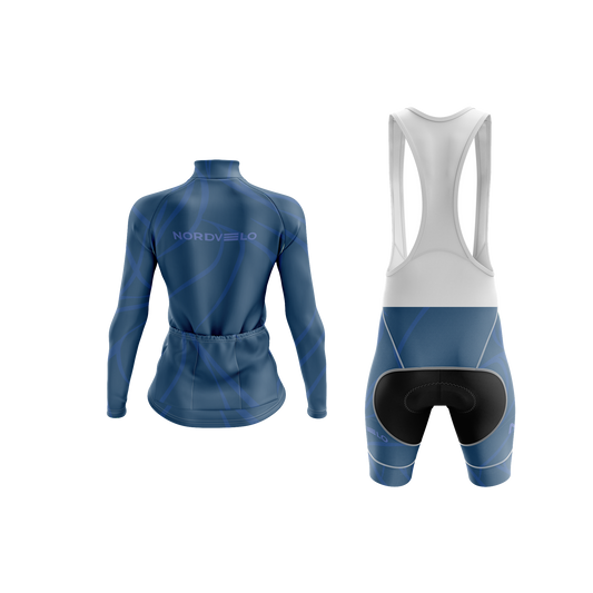 Nordvelo Current Women Long Sleeve Kit - Harbour rear