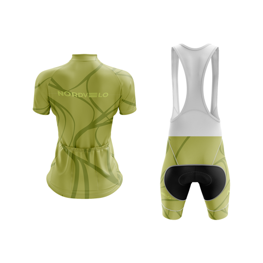 Nordvelo Current Women Short Sleeve Kit - Olive rear