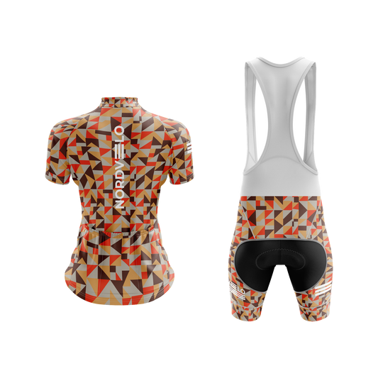 Nordvelo Geo-Tri Women Short Sleeve Kit - Copper rear