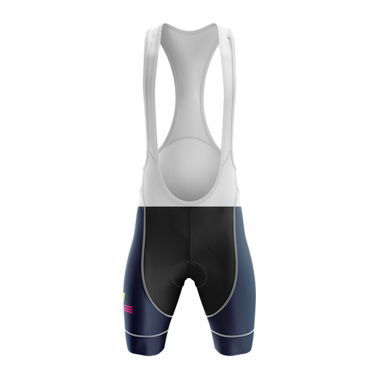 Nordvelo Halftone Women Bib Shorts - Azure front