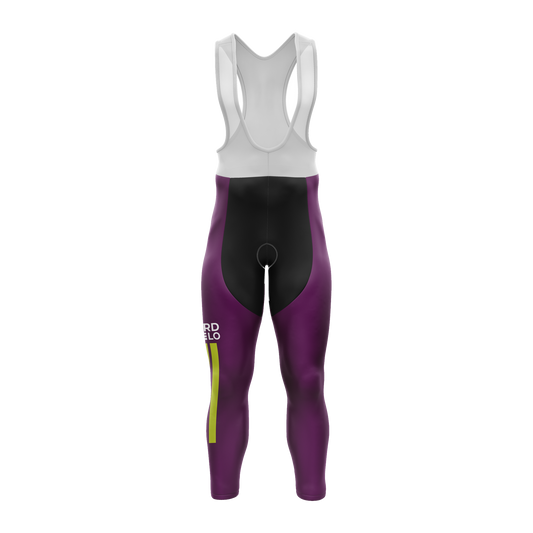 Nordvelo Halftone Women Bib Tights - Berry front