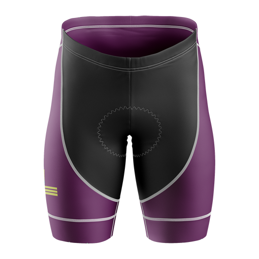 Nordvelo Halftone Women Cycling Shorts - Berry front
