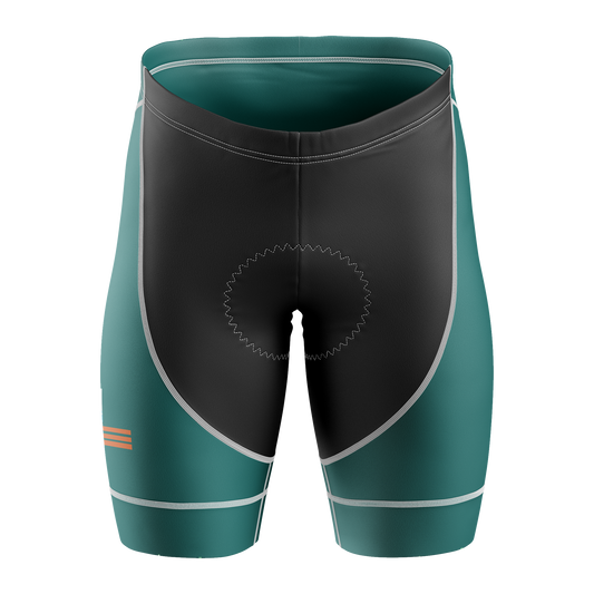 Nordvelo Halftone Women Cycling Shorts - Teal front