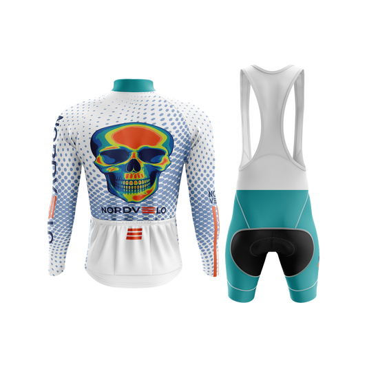Nordvelo Halftone Men Long Sleeve Kit - Ice rear