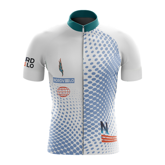 Nordvelo Halftone Men Short Sleeve Jersey - Ice front