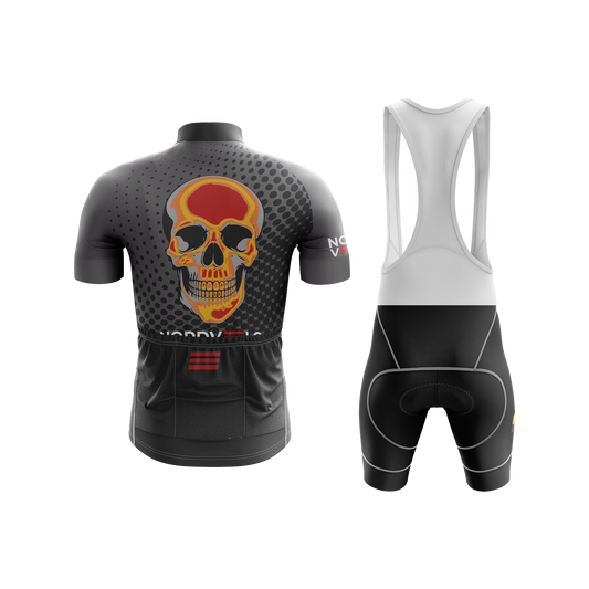 Nordvelo Halftone Men Short Sleeve Kit - Carbon rear