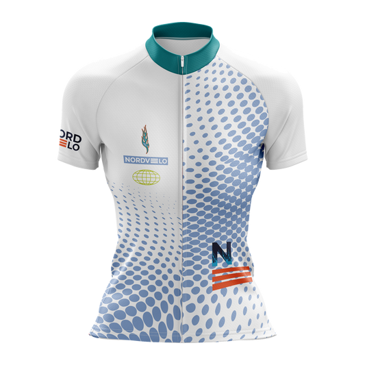 Nordvelo Halftone Women Short Sleeve Jersey - Ice front