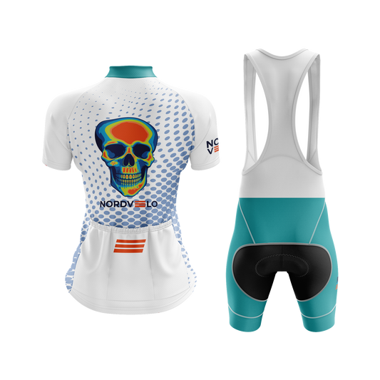 Nordvelo Halftone Women Short Sleeve Kit - Ice rear