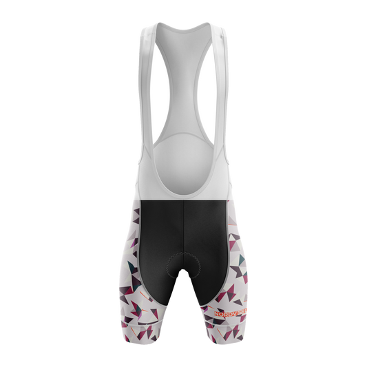 Nordvelo Kaleido Women Bib Shorts - Pewter front