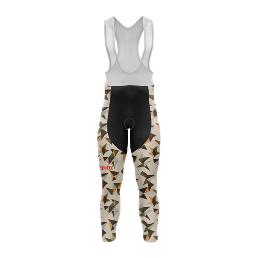 Nordvelo Kaleido Women Bib Tights - Stone front