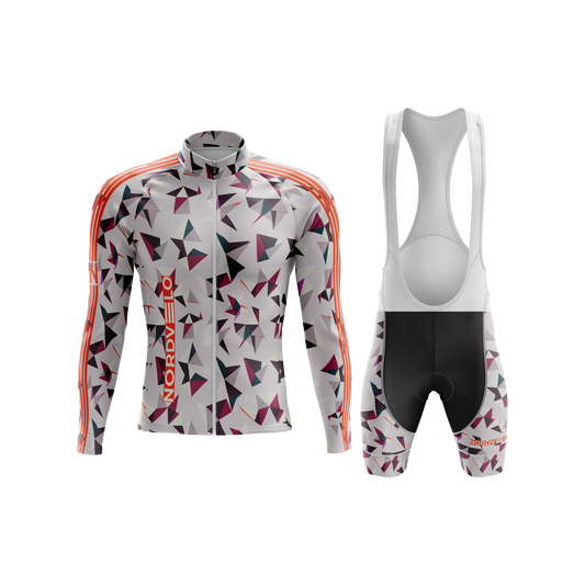 Nordvelo Kaleido Men Long Sleeve Kit - Pewter front