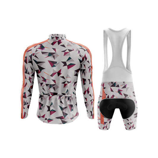 Nordvelo Kaleido Men Long Sleeve Kit - Pewter rear