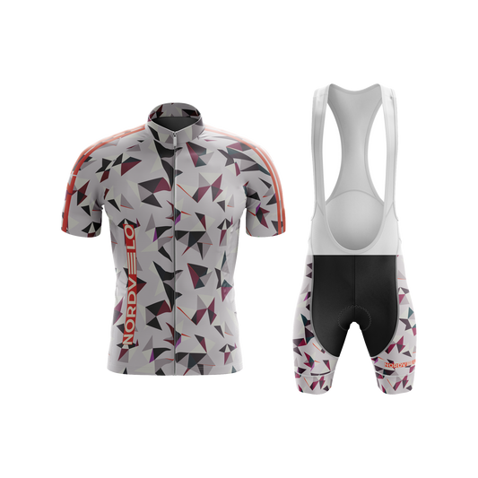 Nordvelo Kaleido Men Short Sleeve Kit - Pewter front