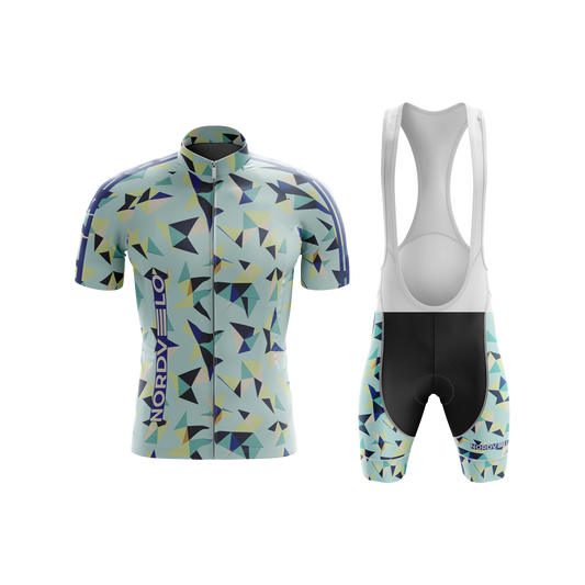 Nordvelo Kaleido Men Short Sleeve Kit - Seafoam front