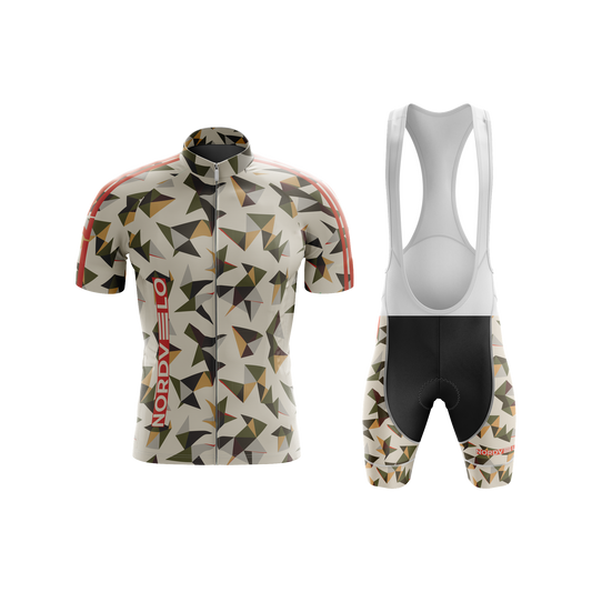 Nordvelo Kaleido Men Short Sleeve Kit - Stone front