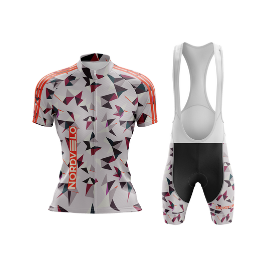 Nordvelo Kaleido Women Short Sleeve Kit - Pewter front