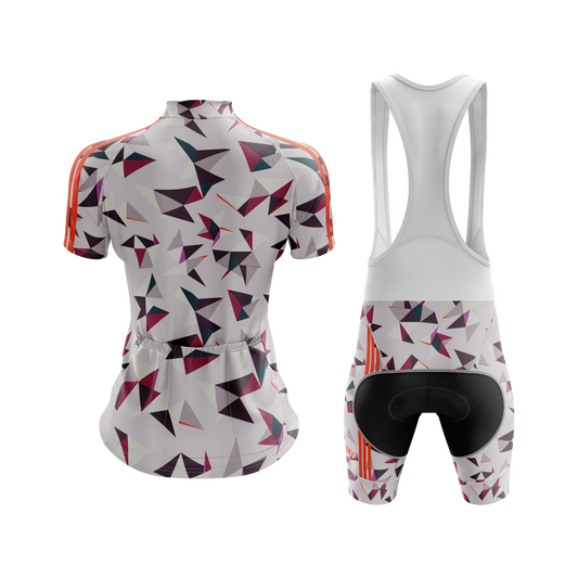Nordvelo Kaleido Women Short Sleeve Kit - Pewter rear