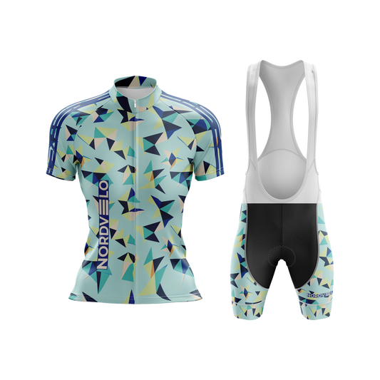 Nordvelo Kaleido Women Short Sleeve Kit - Seafoam front