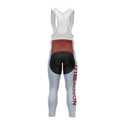 Nordvelo Mountain Women Bib Tights - Glacier rear