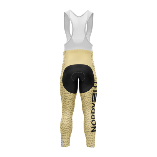 Nordvelo Mountain Women Bib Tights - Sand rear