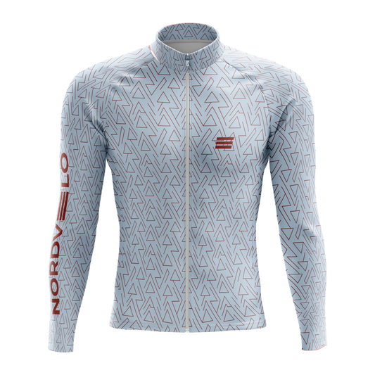 Nordvelo Mountain Men Long Sleeve Jersey - Glacier front